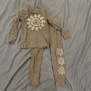 3/15 ❤️GAP Kids Charcoal Organic Cotton Sleepwear